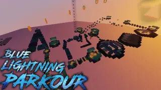 Blue Lightning Parkour Map (26.2, 1.20.1) for Minecraft
