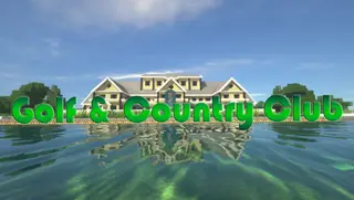Golf and Country Club Map (26.2, 1.20.1) for Minecraft