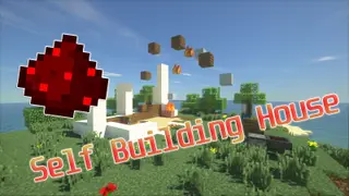 Animated Self Building Redstone House Map (26.2, 1.20.1) for Minecraft