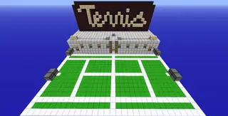 Tennis in Minecraft Map (26.2, 1.20.1) for Minecraft