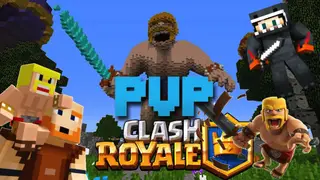 Clash Royale PvP Map (26.2, 1.20.1) for Minecraft