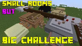 Small Rooms But Big Challenge Map (26.2, 1.20.1) for Minecraft
