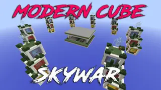 Modern Cube Skywar Map (26.2, 1.20.1) for Minecraft