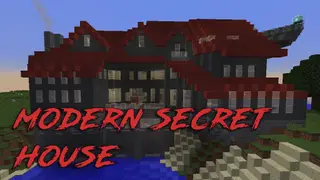 Modern Secret House Map (26.2, 1.20.1) for Minecraft