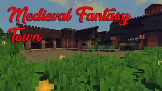Medieval Fantasy Town Map (26.2, 1.20.1) for Minecraft