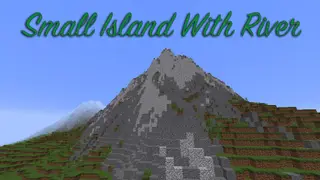 Small Island with River Map (26.2, 1.20.1) for Minecraft
