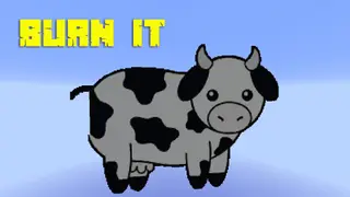 Burn It All: Cow Edition Map (26.2, 1.20.1) for Minecraft