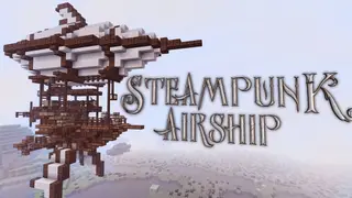 Steampunk Airship Map (26.2, 1.20.1) for Minecraft