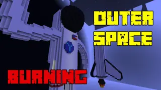 Outer Space Burning Map (26.2, 1.20.1) for Minecraft