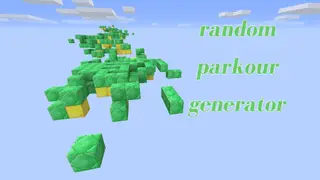Random Parkour Generator Map (26.2, 1.20.1) for Minecraft