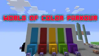 World Of Color Parkour Map (26.2, 1.20.1) for Minecraft
