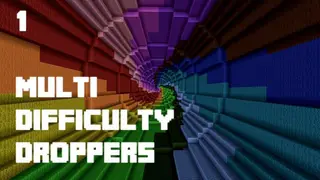 Multi Difficulty Droppers Map (26.2, 1.20.1) for Minecraft