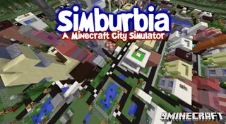 Simburbia Map (26.2, 1.20.1) for Minecraft