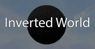 Inverted World Map (26.2, 1.20.1) for Minecraft – Live on an Inside-Out Planet