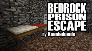Bedrock Prison Escape Map (26.2, 1.20.1) for Minecraft