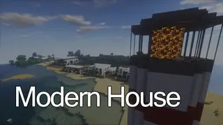 Minecraft Modern House Map (26.2, 1.20.1) for Minecraft