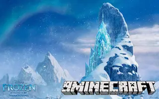Elsa's Ice Castle – Frozen Map (26.2, 1.20.1) for Minecraft