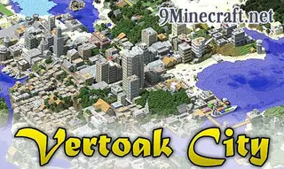 Vertoak City Map (26.2, 1.20.1) for Minecraft