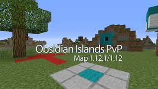 Obsidian Islands PvP Map (26.2, 1.20.1) for Minecraft