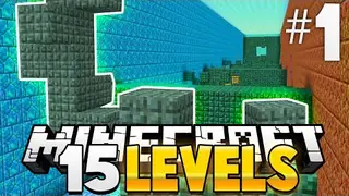 15 Levels of Parkour Map (26.2, 1.20.1)