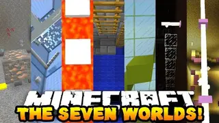 The 7 Worlds Parkour Map (26.2, 1.20.1)