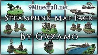 Steampunk Style Map Pack (26.2, 1.20.1)