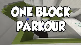 One Block Parkour Map (26.2, 1.20.1)