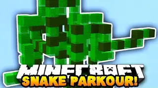 Twisty Snake Parkour Map (26.2, 1.20.1)
