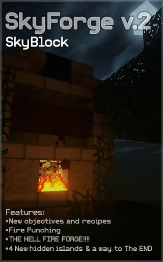 SkyForge: SkyBlock Map (26.2, 1.20.1)