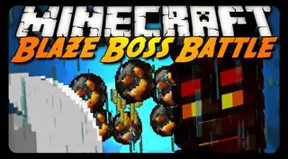 Boss Battles: Blaze Minigame Map (26.2, 1.20.1)