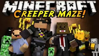 Infinite Creeper Maze Map (26.2, 1.20.1)