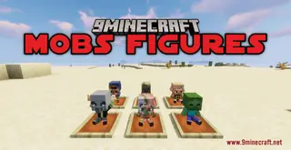 Mobs Figures Resource Pack (1.21.1, 1.20.1) – Texture Pack