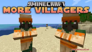 More Villagers Resource Pack (1.21.1, 1.20.1) – Texture Pack