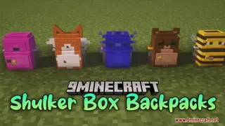 Shulker Box Backpacks Resource Pack (1.21.1, 1.20.1) – Texture Pack