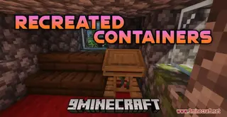Recreated Containers Resource Pack (1.21.1, 1.20.1) – Texture Pack