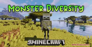 Monster Diversity Resource Pack (1.21.1, 1.20.1) – Texture Pack