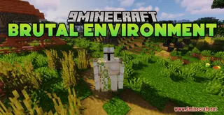 Brutal Environment Resource Pack (1.21.1, 1.20.1) – Texture Pack