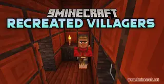 Recreated Villagers Resource Pack (1.21.1, 1.20.1) – Texture Pack