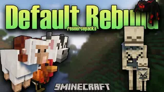Default Rebuild Resource Pack (1.18.2, 1.17.1) – Texture Pack