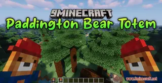 Paddington Bear Totem Resource Pack (1.21.1, 1.20.1) – Texture Pack