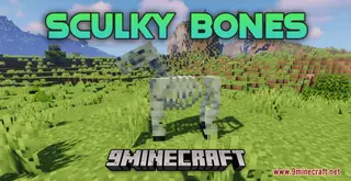 Sculky Bones Resource Pack (1.21.1, 1.20.1) – Texture Pack
