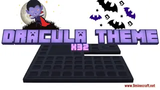 Dracula Theme Resource Pack (1.21.1, 1.20.1) – Texture Pack