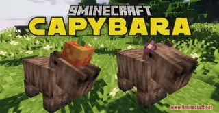 Capybara Resource Pack (1.21.1, 1.20.1) – Texture Pack