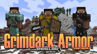 Grimdark Armor Resource Pack (1.21.1, 1.20.1) – Texture Pack