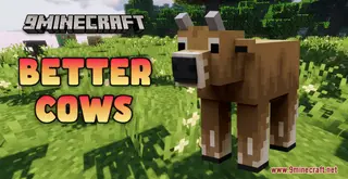 Better Cows Resource Pack (1.21.1, 1.20.1) – Texture Pack