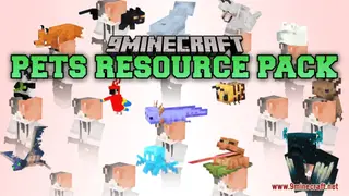 Pets Resource Pack (1.21.1, 1.20.1) – Texture Pack