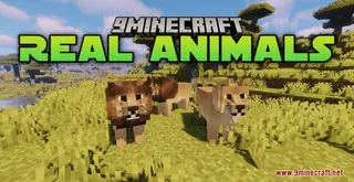 Real Animals Resource Pack (1.21.1, 1.20.1) – Texture Pack