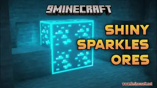 Shiny Sparkles Ores Resource Pack (1.21.1, 1.20.1) – Texture Pack