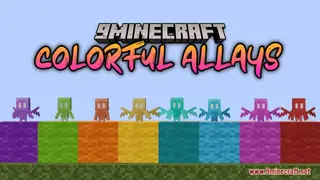 Colorful Allays Resource Pack (1.21.1, 1.20.1) – Texture Pack