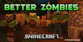 Better Zombies Resource Pack (1.21.1, 1.20.1) – Texture Pack